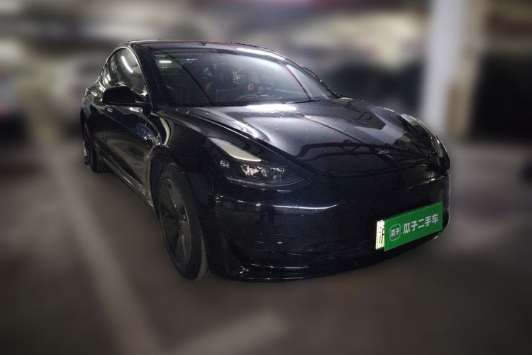Used Tesla Model 3 2022 Rear-Wheel-Drive Version Front Right 45 Deg