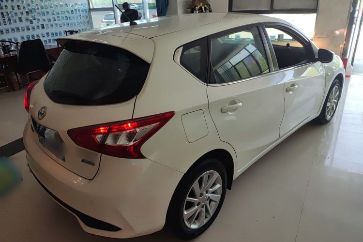 Used Nissan Tiida 2019 1.6L CVT Cool Edition China VI Standard Rear Right 45 Deg