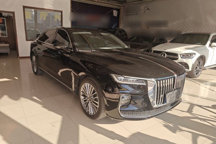 Used Hongqi H9 2020 2.0T Smart Connect Flagship Edition Front Right 45 Deg
