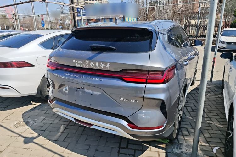 Used BYD Song PLUS New Energy 2023 Champion Edition DM-i 110KM Flagship PLUS Rear Right 45 Deg