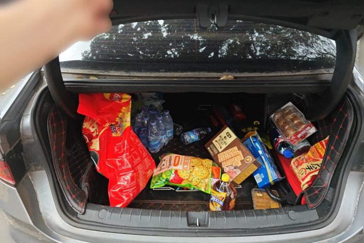 Used BYD Qin PLUS 2021 DM-i 55KM Flagship Model Trunk