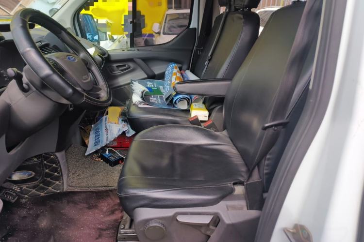 Used Ford Transit 2019 2.0T Diesel Multi-Purpose Commercial Vehicle Mid-Drive Mid-Roof 6-Seater China VI Standard