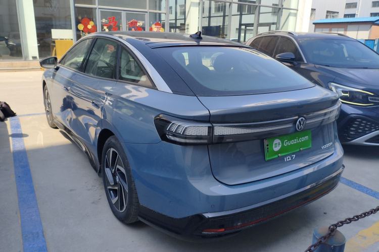 Used Volkswagen ID.7 VIZZION 2024 PRO Model Rear Left 45 Deg