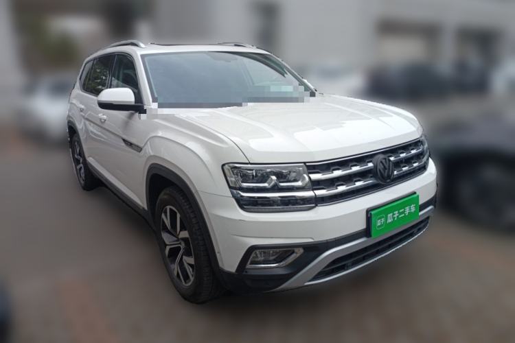 Used Volkswagen Teramont 2017 380TSI Four-Wheel Drive Luxury Edition Front Right 45 Deg