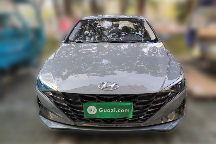 Used Hyundai Elantra 2021 1.5L CVT GLX Elite Edition Front