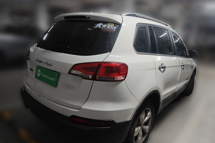 Used Zotye Domy X5 2015 1.5T Manual Supreme Model China IV Standard Rear Right 45 Deg