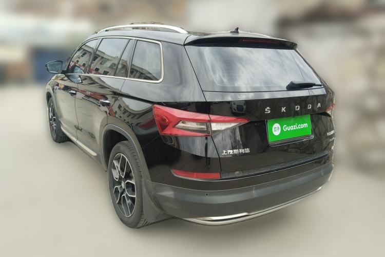 Used Skoda Kodiaq 2019 Facelifted TSI330 5-Seater Two-Wheel-Drive Luxury Enjoyment Edition China VI Standard Rear Left 45 Deg