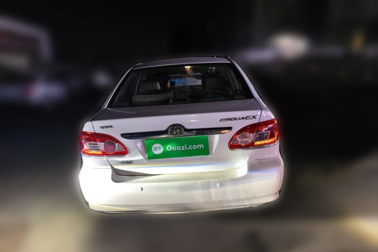 Used Toyota Corolla EX 2011 1.6L Automatic Luxury Edition Rear