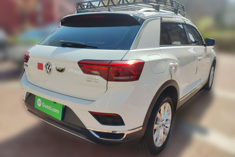 Used Volkswagen T-ROC 2018 230TSI DSG Two-Wheel Drive Advanced Version China V Standard Rear Right 45 Deg