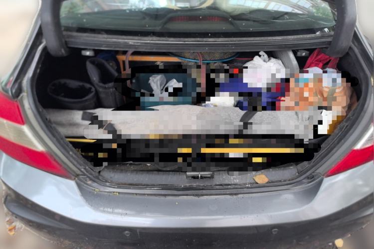 Used Honda Civic 2012 1.8L automatic luxury edition Trunk