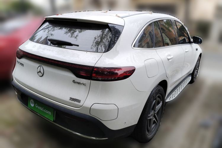 Used Mercedes-Benz EQC 2021 EQC 400 4MATIC Rear Right 45 Deg
