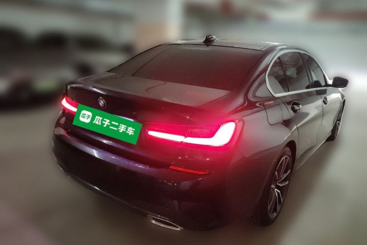 Used BMW 3 Series 2022 325Li M Sport Package Rear Right 45 Deg