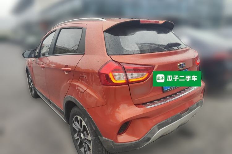 Used Geely Auto Vision X3 2017 1.5L Automatic Luxury Model Rear Left 45 Deg