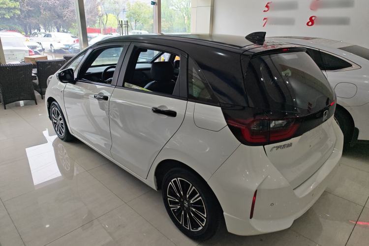 Used Honda Fit 2021 1.5L CVT Trendy Edition Rear Left 45 Deg