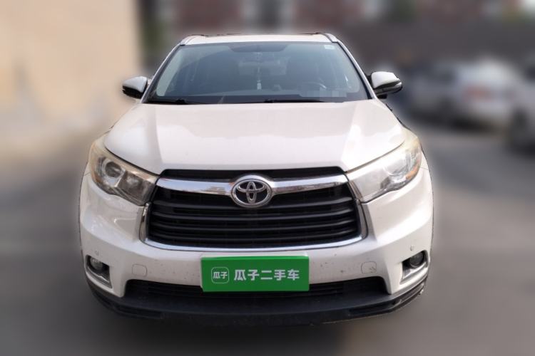 Used Toyota Highlander 2017 2.0T Four-Wheel Drive Luxury Edition 7 Seats Front