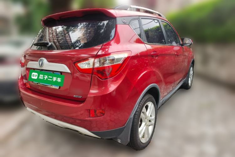 Used CHANGAN CS35 2016 1.6L Automatic Luxury Model China V Standard Rear Right 45 Deg