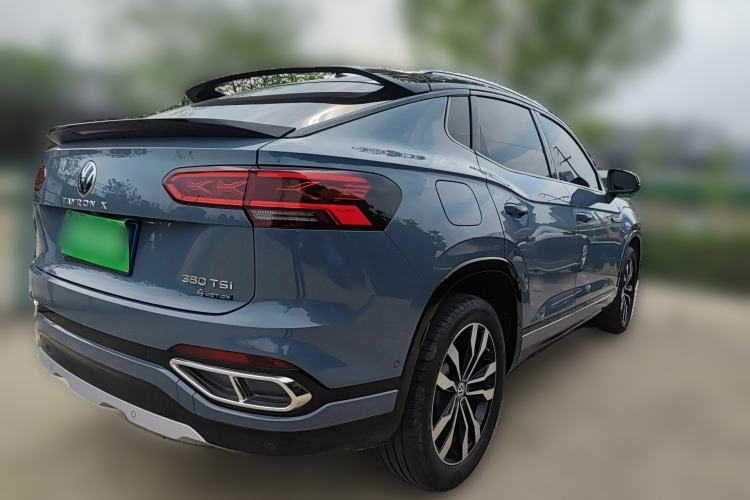 Used Volkswagen Tayron X 2020 380TSI Four-Wheel Drive Prestige Connected Version Rear Right 45 Deg