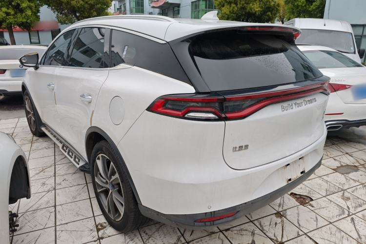 Used BYD Tang New Energy 2018 DM 2.0T All-Wheel Drive Smart Connectivity Luxury Model 7 Seats China V Emission Standard Rear Left 45 Deg