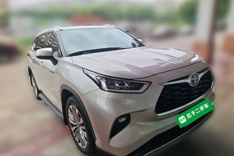 Used Toyota Highlander 2022 Dual-Engine 2.5L Four-Wheel Drive Supreme Edition 7-Seater Front Right 45 Deg