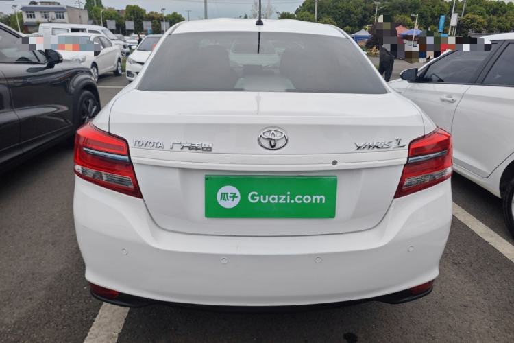 Used Toyota YARiS L Zhi Xiang 2017 1.5E Manual Charm Edition Rear