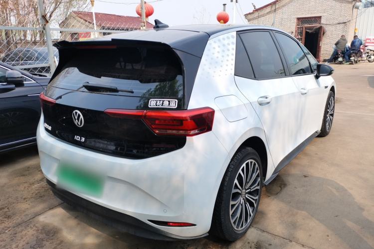 Used Volkswagen ID.3 2023 Upgraded Model Pure Intelligent Enjoyment Version Rear Right 45 Deg