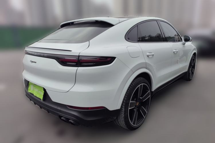 Used Porsche Cayenne 2023 Cayenne Coupé 3.0T Platinum Edition Rear Right 45 Deg