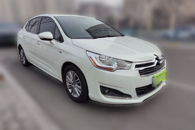 Used Citroen C4L 2013 1.8L Manual Jingzhi Edition Front Right 45 Deg