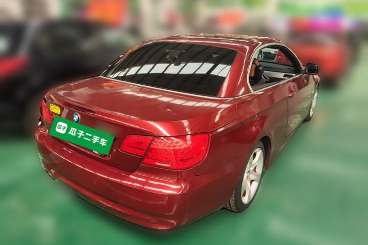 Used BMW 3 Series 2011 325i Convertible Coupe Rear Right 45 Deg