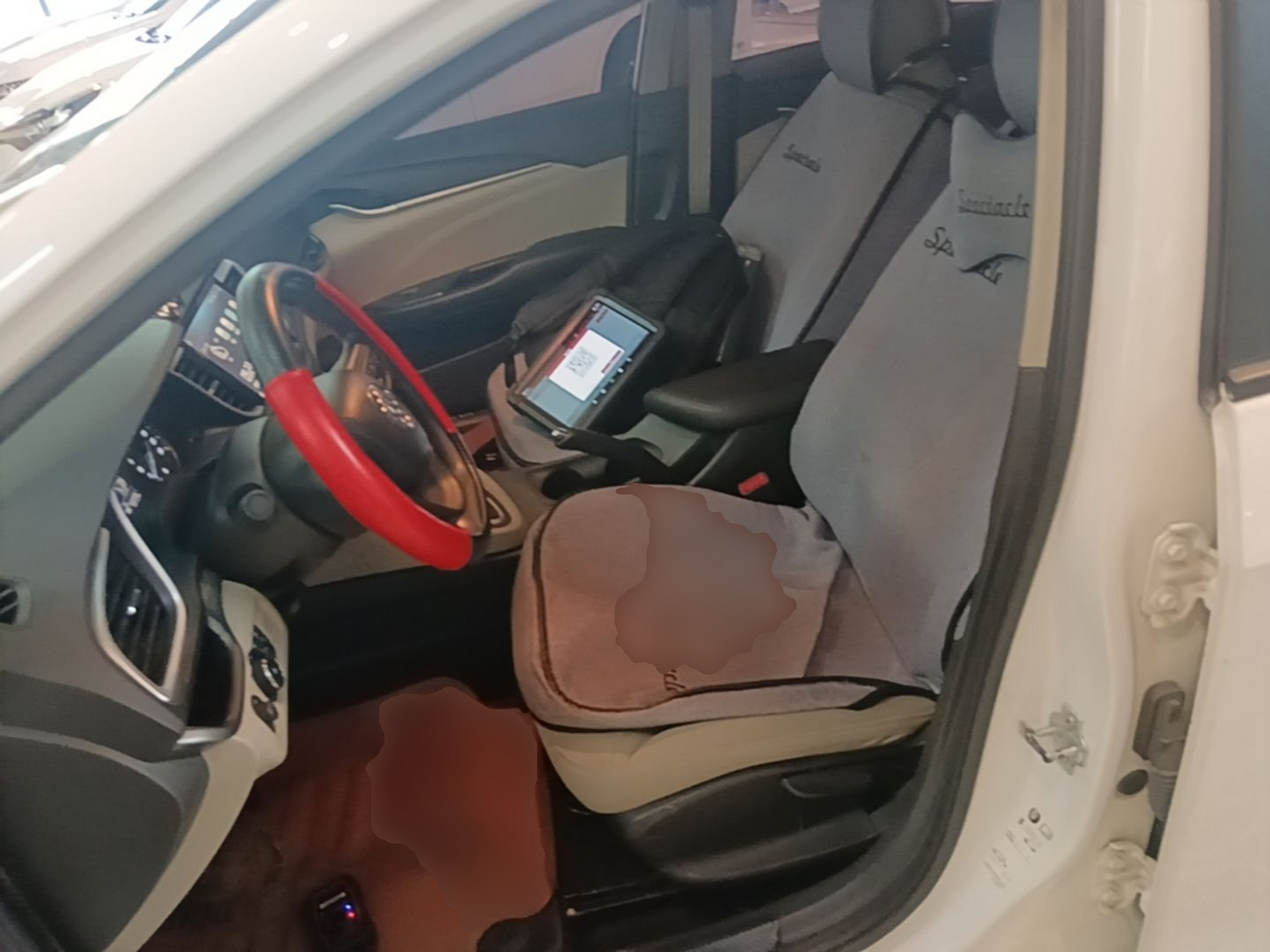 Avant de la voiture
