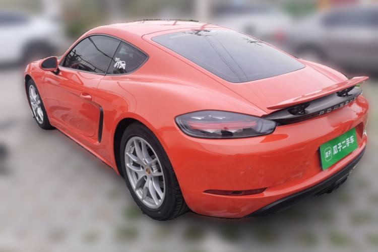 Used Porsche 718 2020 Cayman 2.0T Rear Left 45 Deg