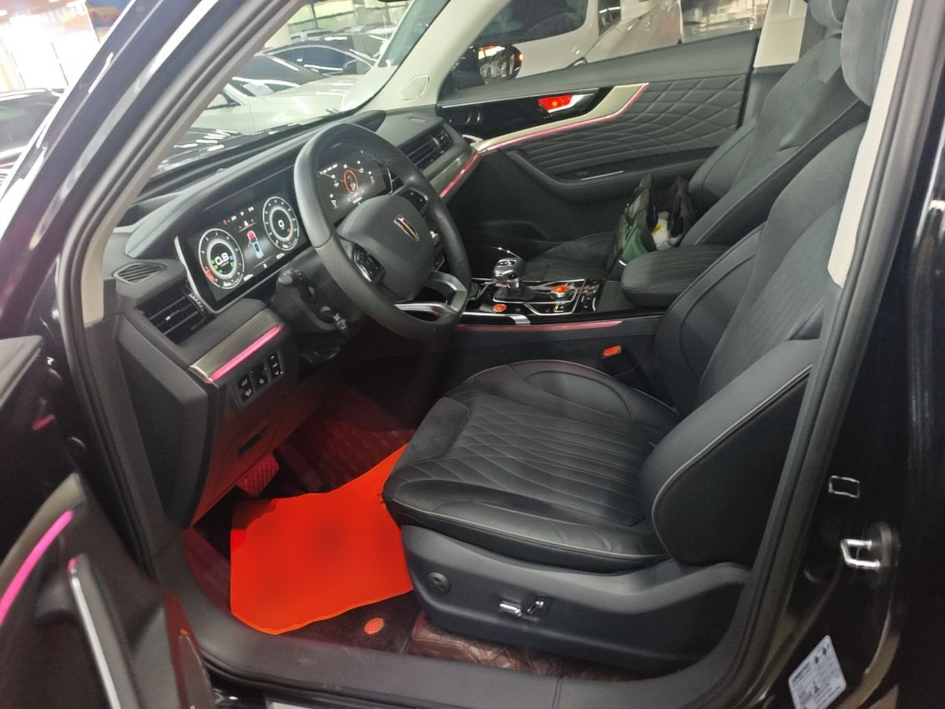 Avant de la voiture