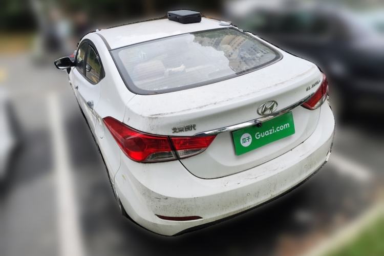 Used Hyundai Elantra (5th Generation / Langdong) 2012 1.6L Manual Leading Model Rear Left 45 Deg