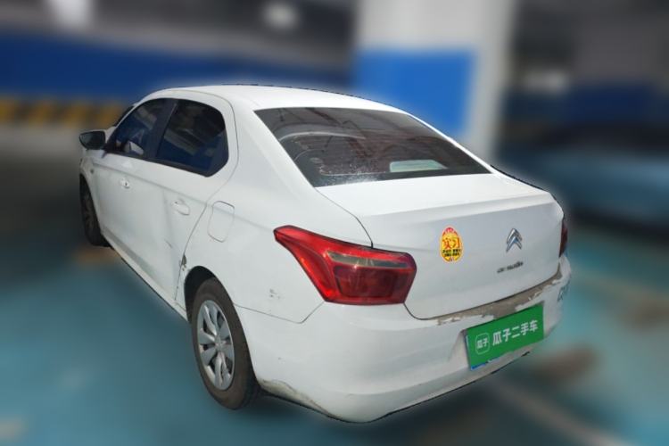 Used Citroen Elysee 2018 Revised Version 1.6L Manual Fashion Edition Rear Left 45 Deg