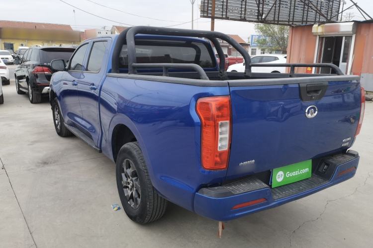 Used Great Wall Poer 2021 2.0T Commercial Version Automatic Diesel Two-Wheel Drive Elite Trim with Long Bed – GW4D20M Rear Left 45 Deg