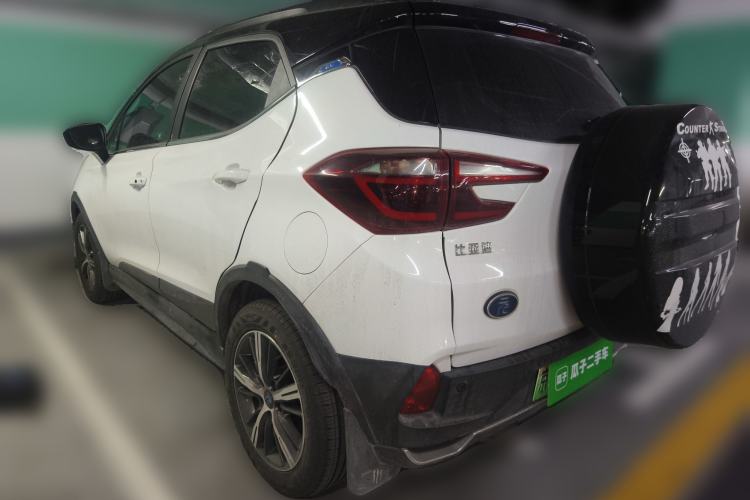 Used BYD Yuan New Energy 2018 EV360 Smart Connected Cool Model Rear Left 45 Deg