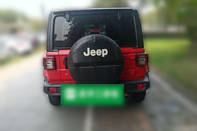 Used Jeep Wrangler 2018 2.0T Sahara Four-Door Edition Rear