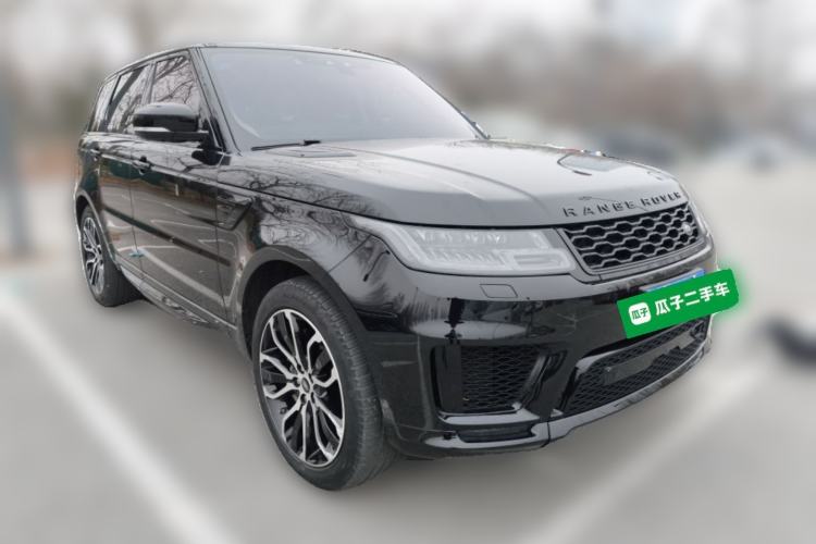 Used Land Rover Range Sport 2021 3.0 L6 YAO Black Edition Front Right 45 Deg