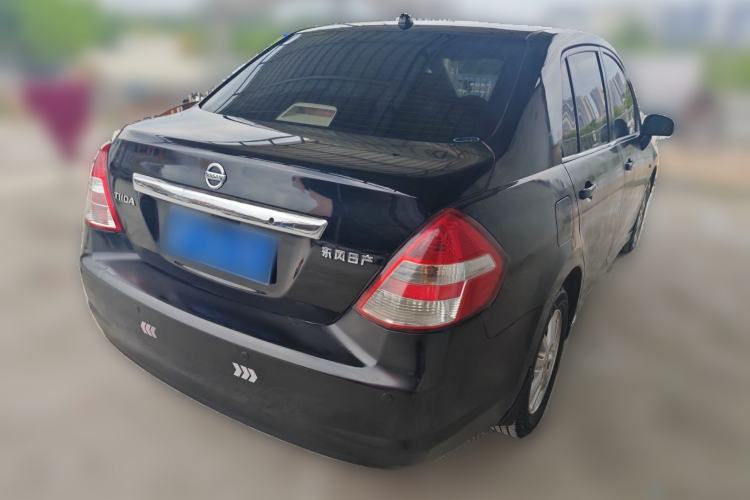 Used Nissan Tiida Sedan 2008 1.6L Manual Fashion Edition Rear Right 45 Deg