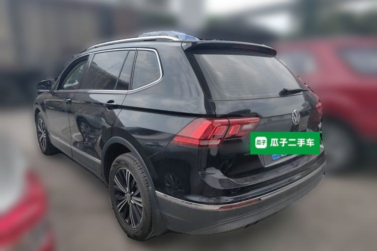 Used Volkswagen Tiguan L 2019 Revised Version 330TSI Automatic Two-Wheel Drive Panoramic Comfort Edition China V Standard Rear Left 45 Deg