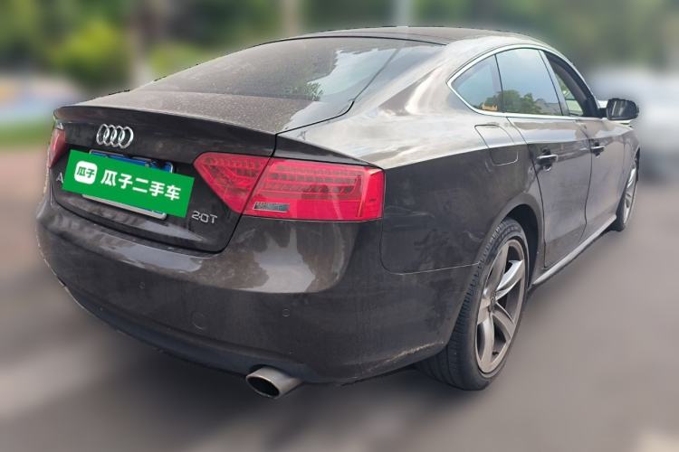 Used Audi A5 2012 2.0TFSI Sportback Rear Right 45 Deg