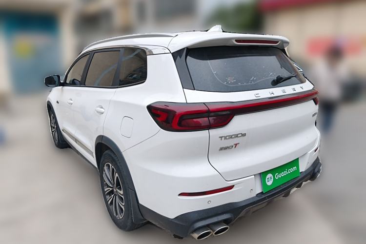 Used Chery Tiggo 8 2021 Kunpeng Edition 290TGDI Automatic Zhanchi Version Rear Left 45 Deg