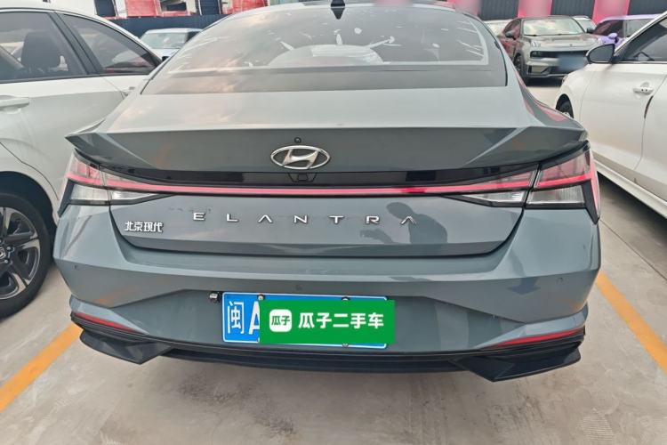 Used Hyundai Elantra 2021 1.5L CVT LUX Prestige Edition Rear