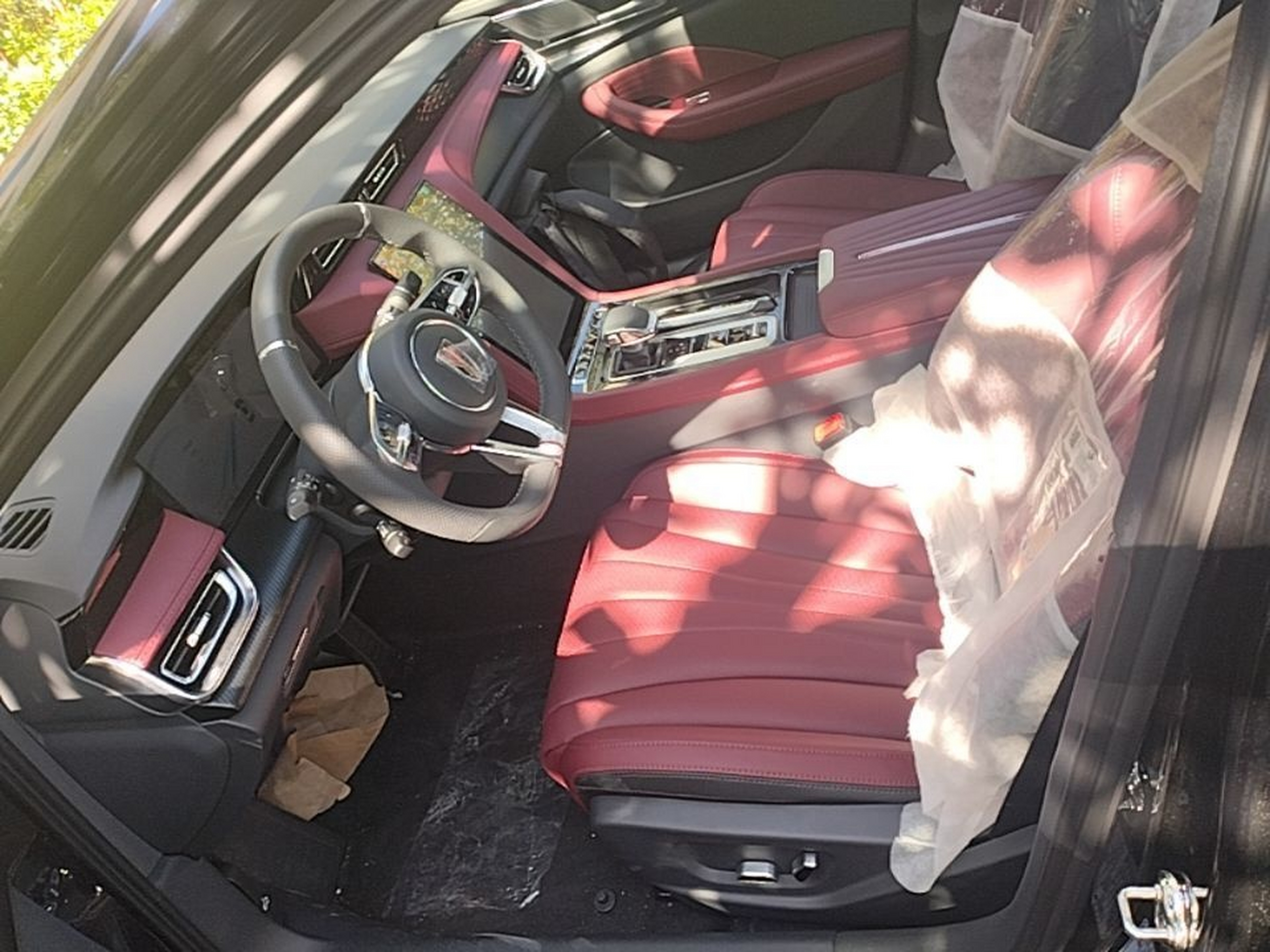 Avant de la voiture