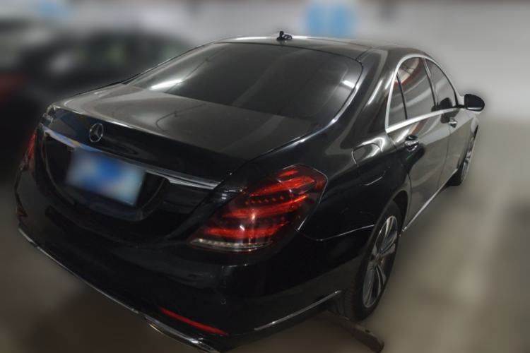 Used Mercedes-Benz S-Class 2019 S 350 L Luxury Edition Prestige Edition Rear Right 45 Deg