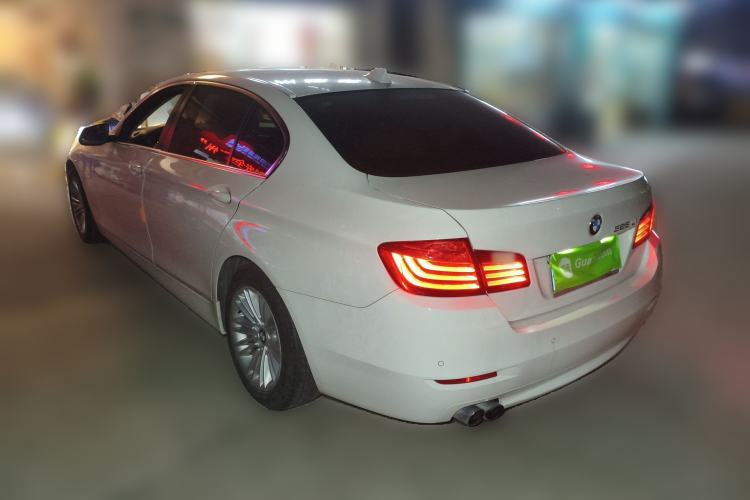 Used BMW 5 Series 2014 525Li Leading Model Rear Left 45 Deg