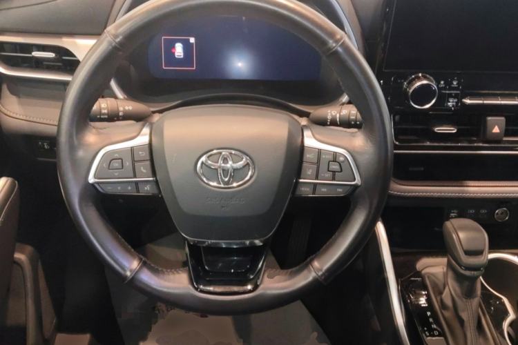 Used Toyota Highlander 2024 2.5L Smart Electric Hybrid Dual-Motor Two-Wheel-Drive Elite Edition 5 Seats Steering Wheel