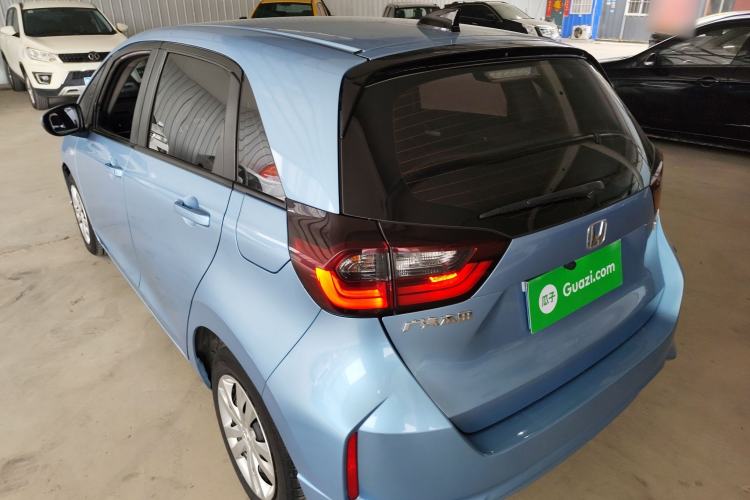 Used Honda Fit 2021 1.5L CVT Trend Edition Rear Left 45 Deg