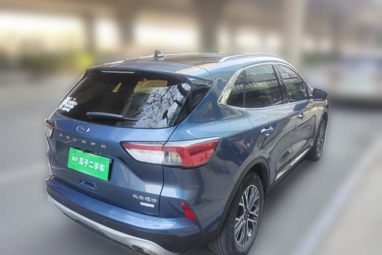 Used Ford Escape 2020 EcoBoost 245 Two-Wheel-Drive Titanium Edition Rear Right 45 Deg