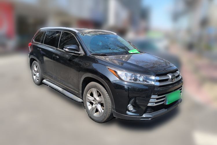 Used Toyota Highlander 2018 2.0T Four-Wheel Drive Supreme Edition 7-Seater China VI Front Right 45 Deg