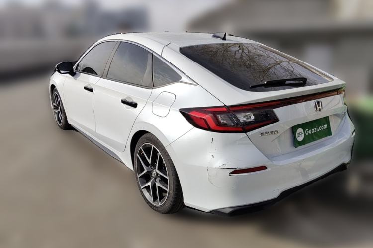 Used Honda Civic 2023 HATCHBACK 2.0L eHEV Extreme Control Edition Rear Left 45 Deg